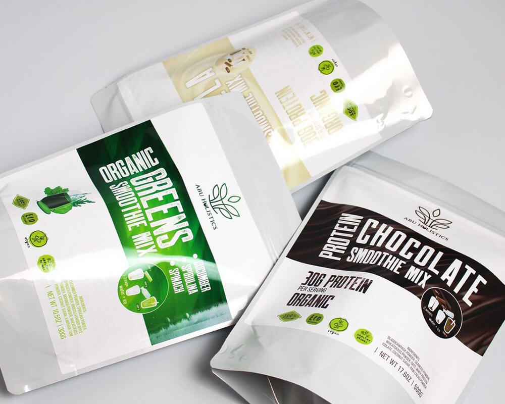 Protein supplement packaging
