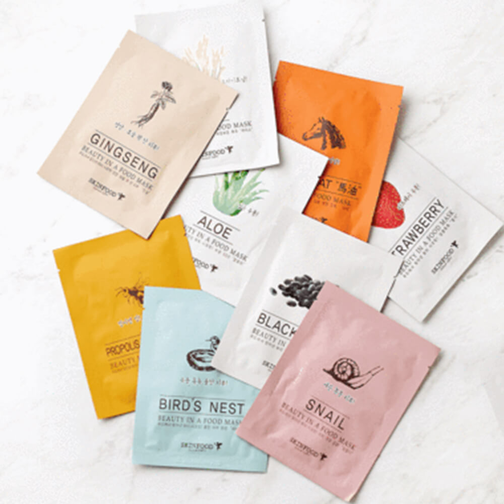 Cosmetic sheet mask packaging
