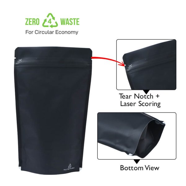 100% recyclable standup pouch